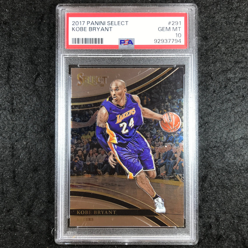 2017 Panini Select KOBE BRYANT Courtside #291 PSA 10 (794)