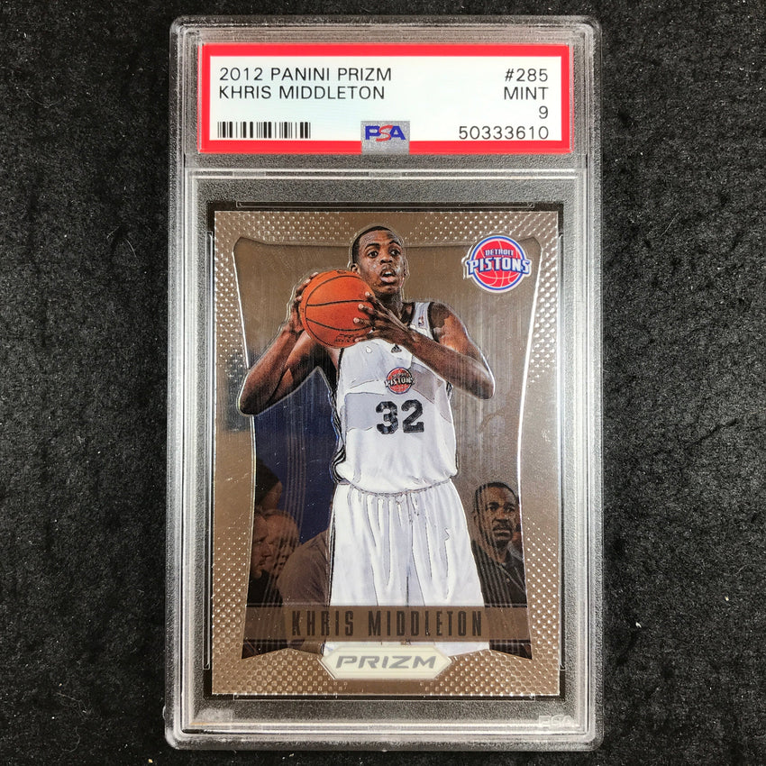 2012 Prizm KHRIS MIDDLETON Rookie Base #285 PSA 9 (610)