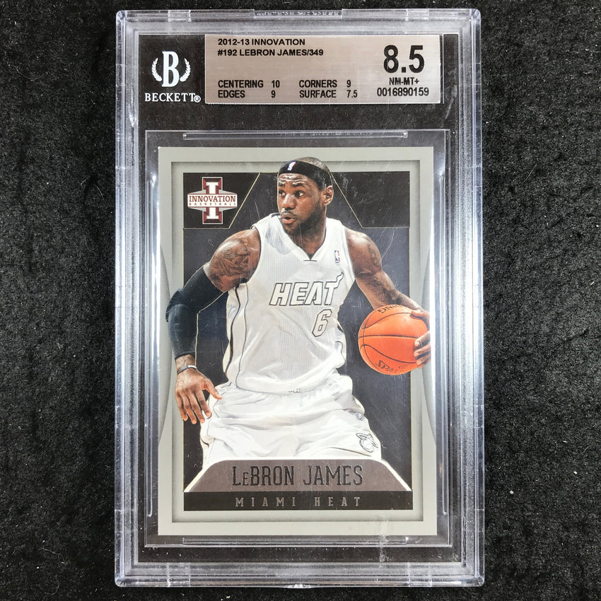 2012 Innovation LEBRON JAMES 133/349 #192 BGS 8.5 (159)