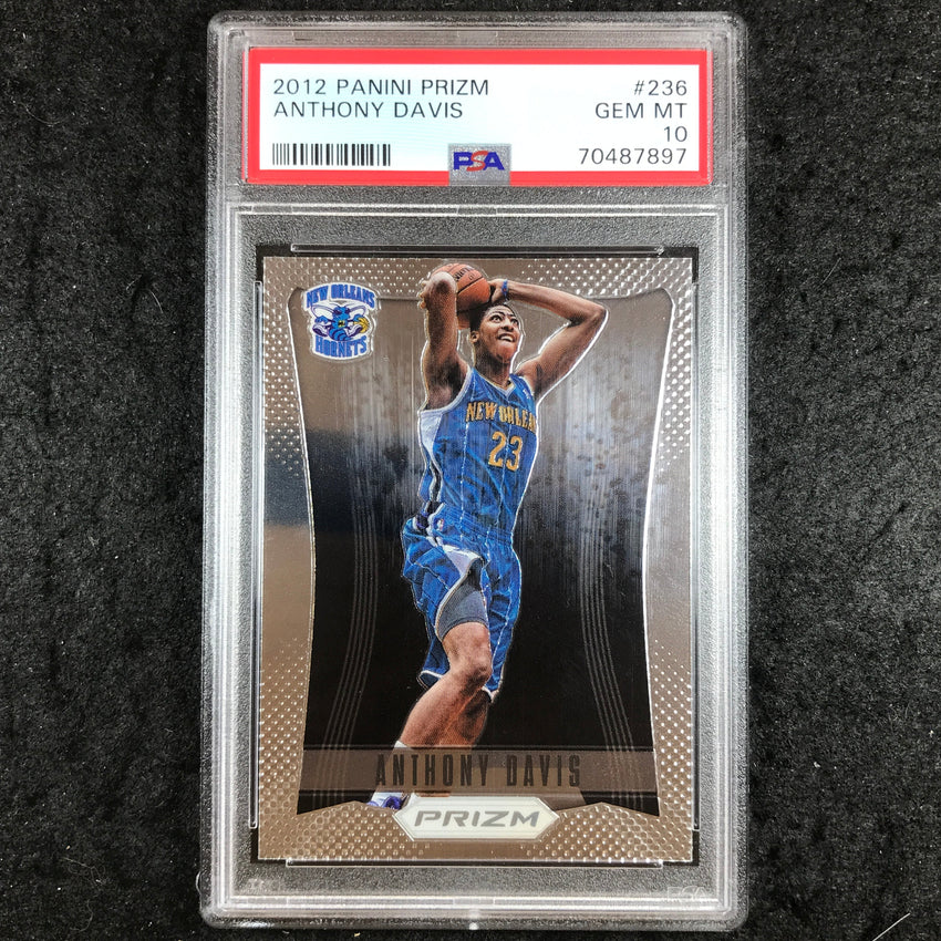 2012 Prizm ANTHONY DAVIS Rookie Base #236 PSA 10 (897)