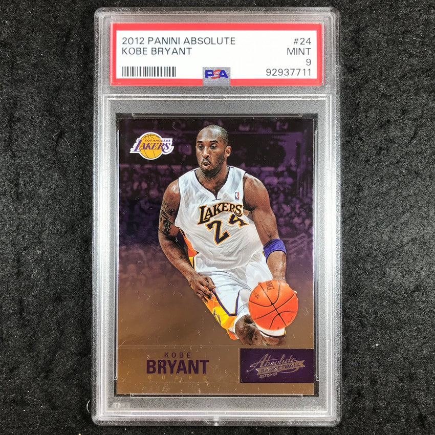2012 Panini Absolute KOBE BRYANT #24 PSA 9 (711)