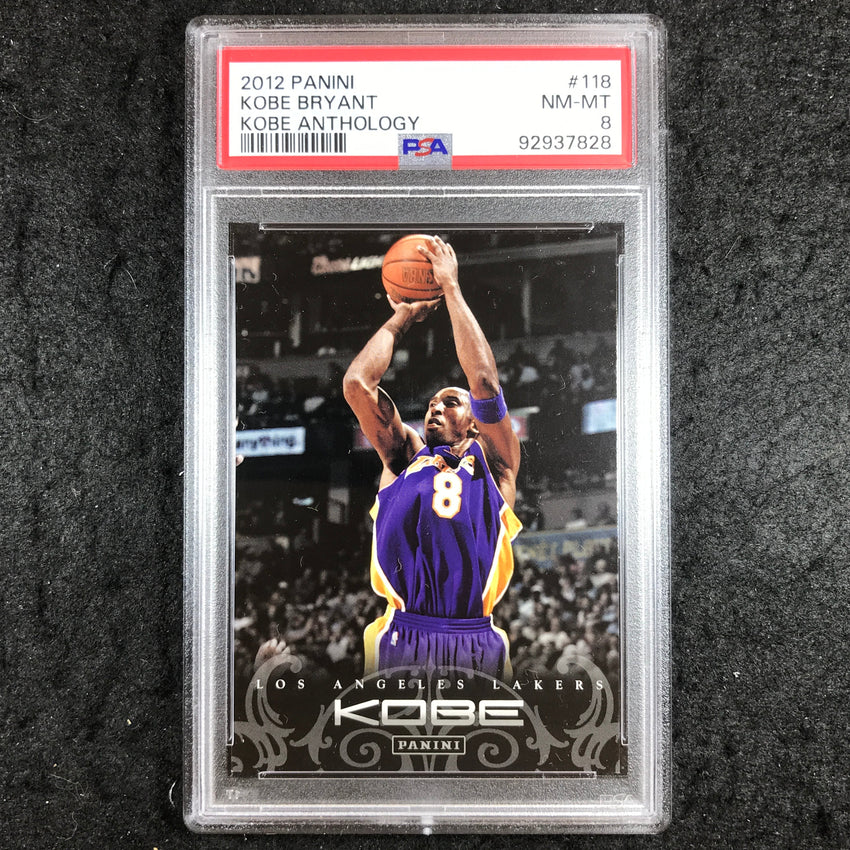 2012 Panini KOBE BRYANT Kobe Anthology #118 PSA 8 (828)