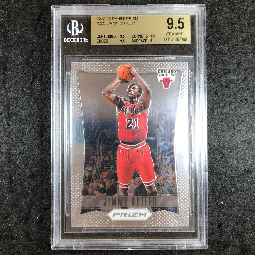 2012 Prizm JIMMY BUTLER Base #205 BGS 9.5 (089)