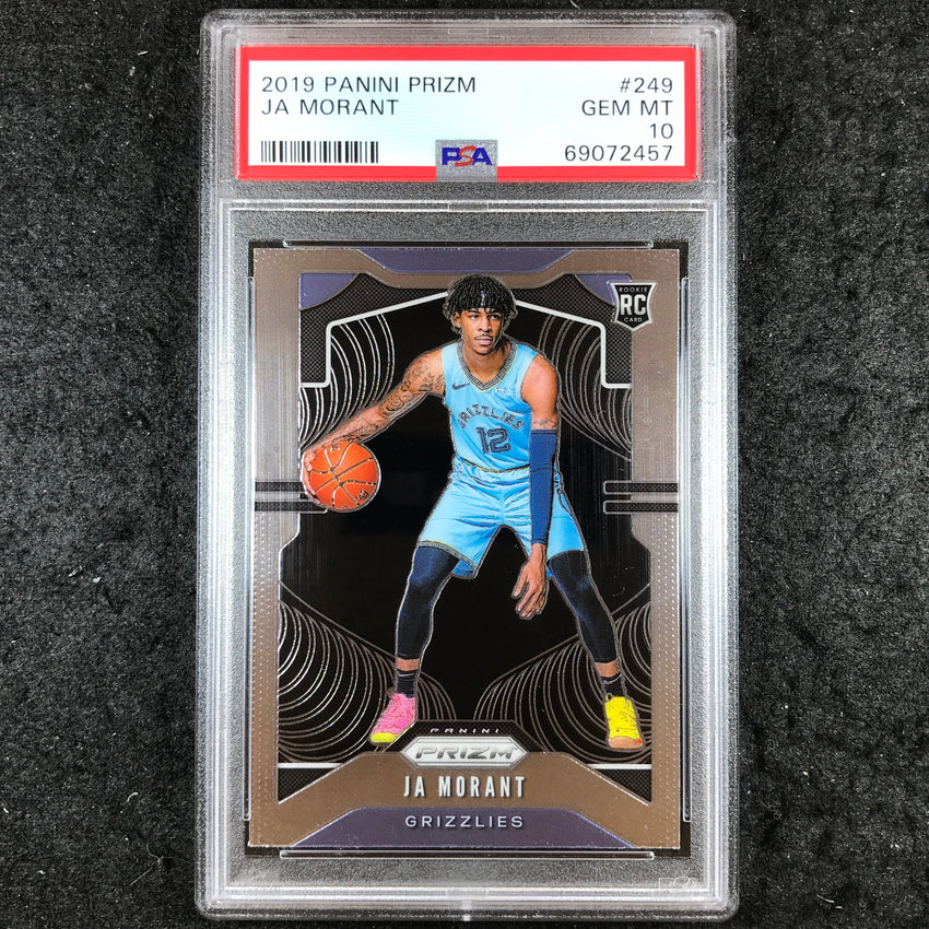2019 Prizm JA MORANT Rookie Base #249 PSA 10 (547)