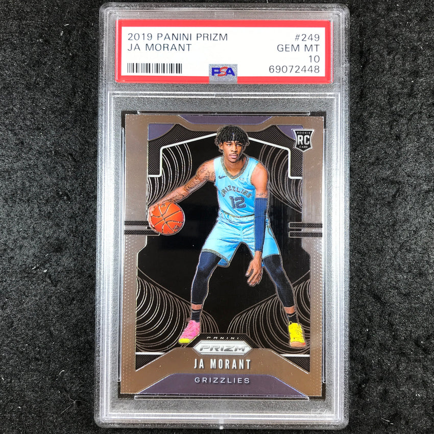 2019 Prizm JA MORANT Rookie Base #249 PSA 10 (448)