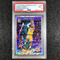 2018 Panini Donruss Optic LEBRON JAMES Premium Box Set 69/249 #94 PSA 9 (212)