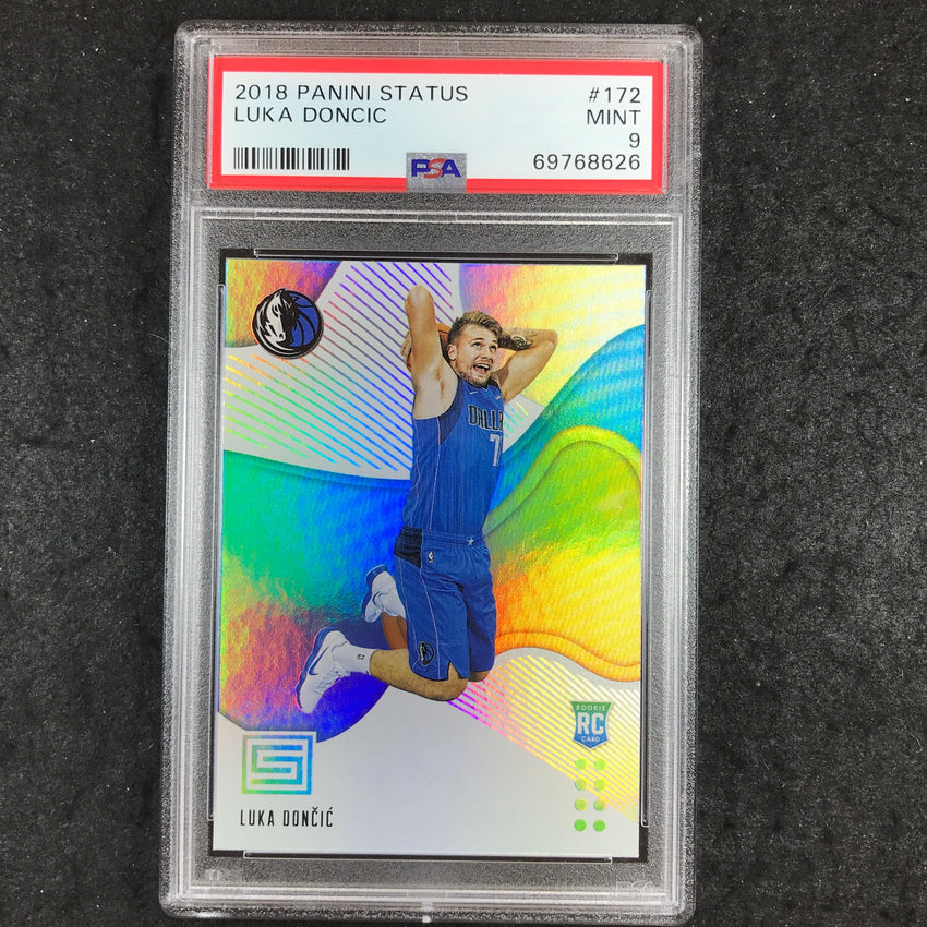 2018 Status LUKA DONCIC Base Rookie #172 PSA 9 (626)