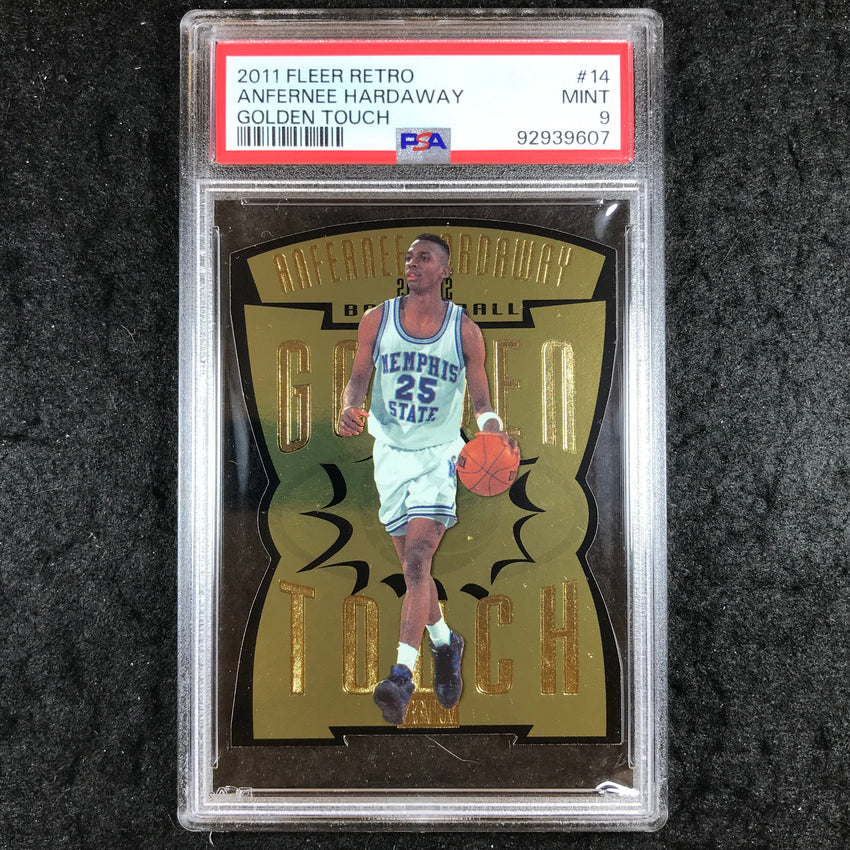 2011 Fleer Retro ANFERNEE HARDAWAY Golden Touch #14 PSA 9 (607)