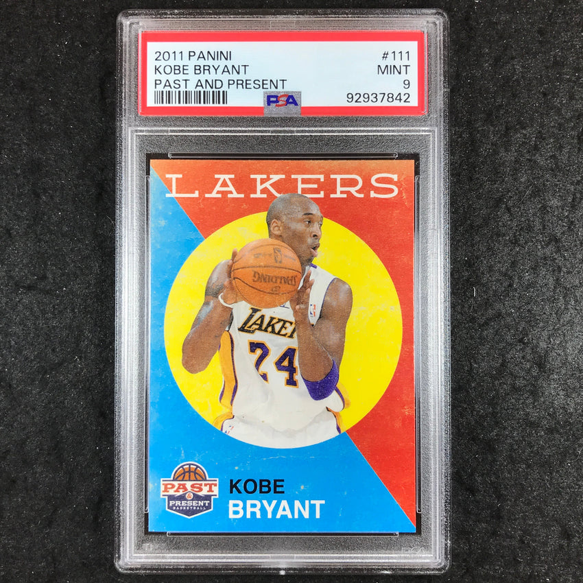 2011 Panini KOBE BRYANT Past And Present #111 PSA 9 (842)