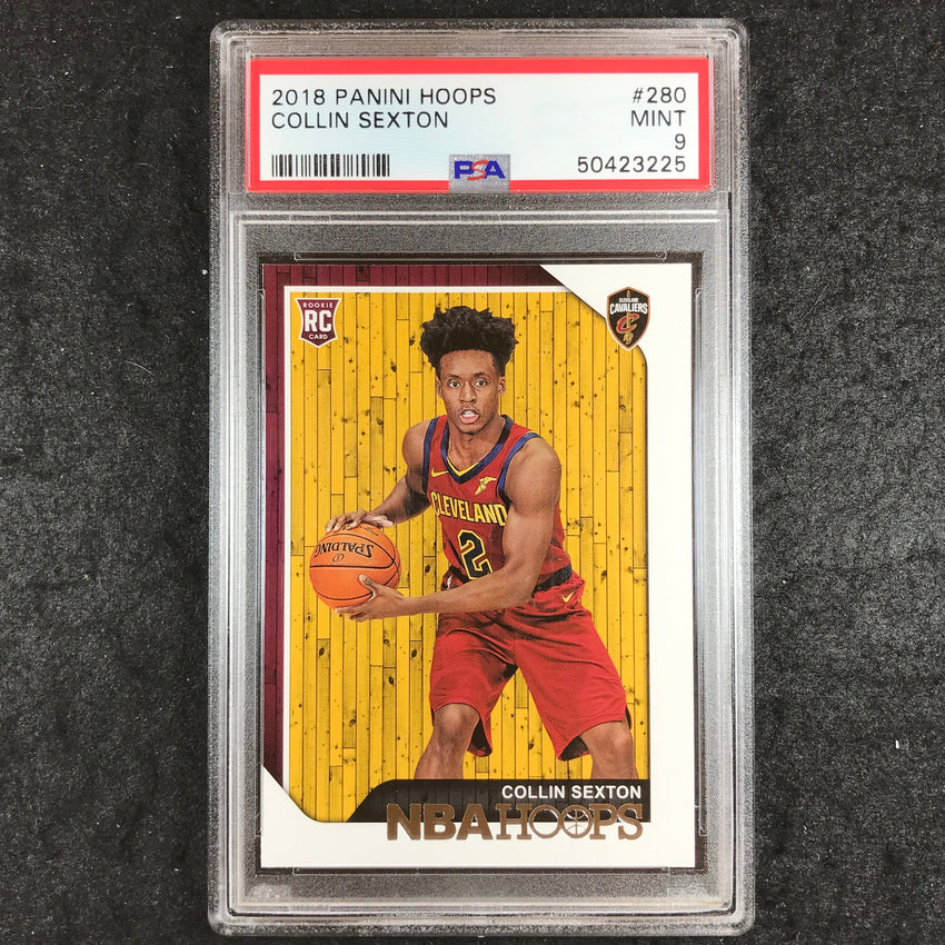 2018 Panini Hoops COLLIN SEXTON Rookie #280 PSA 9 (225)