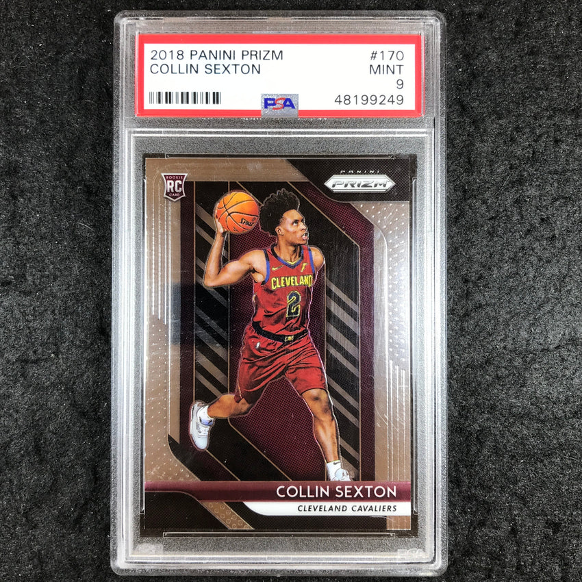 2018 Prizm COLLIN SEXTON Rookie Base #170 PSA 9 (249)