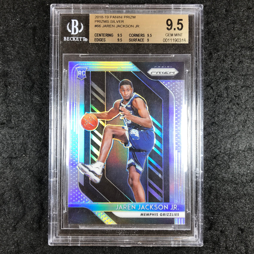 2018 Prizm JAREN JACKSON JR. Rookie Silver #66 BGS 9.5 (318)