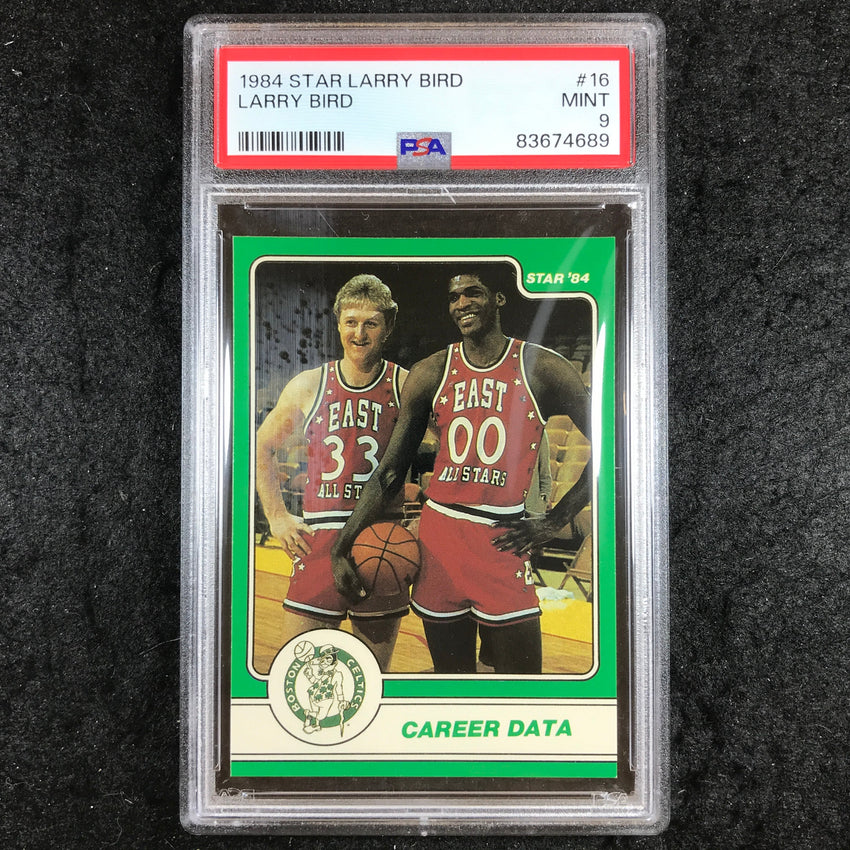 1984 Star LARRY BIRD #16 PSA 9 (689)