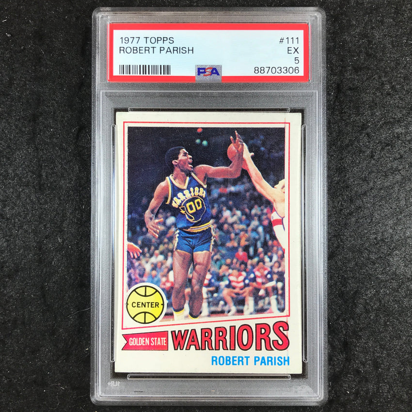 1977 Topps ROBERT PARISH Base #111 PSA 5 (306)