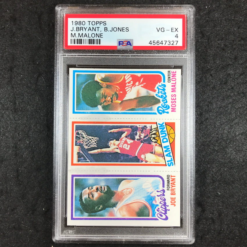 1980 Topps BRYANT JONES MALONE PSA 4 (327)