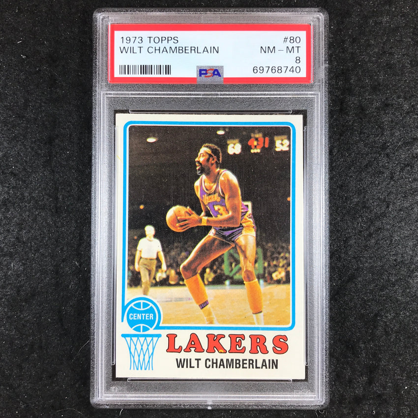 1973 Topps WILT CHAMBERLAIN Base #80 PSA 8 (740)