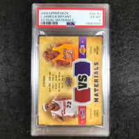 2009 Upper Deck LEBRON JAMES KOBE BRYANT Vs Dual Materials 378/600 PSA 6 (000)