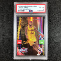 2009 Panini Adrenalyn X LEBRON JAMES Extra Signature PSA 8 (664)