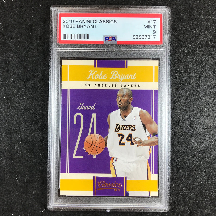 2010 Panini Classics KOBE BRYANT Base #17 PSA 9 (817)