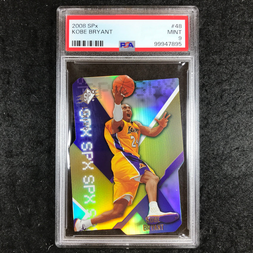 2008 Spx KOBE BRYANT Base #48 PSA 9 (895)