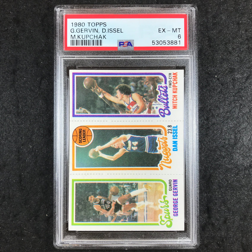 1980 Topps GERVIN ISSEL KUPCHAK PSA 6 (881)
