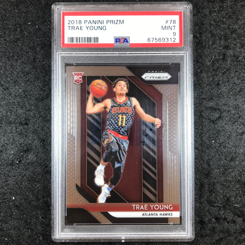 2018 Prizm Trae Young Rookie Base #78 PSA 9 (312)