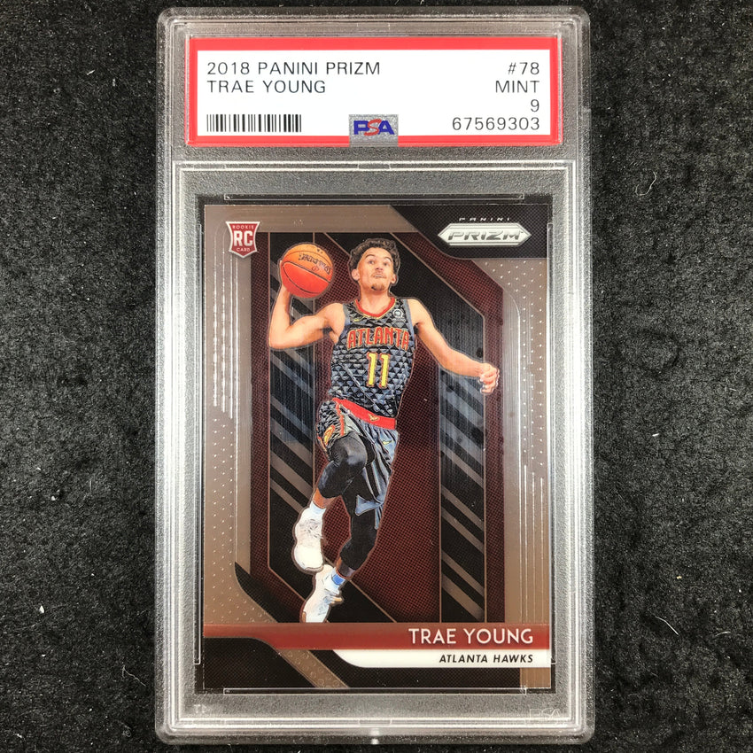 2018 Prizm TRAE YOUNG Rookie Base #78 PSA 9 (303)
