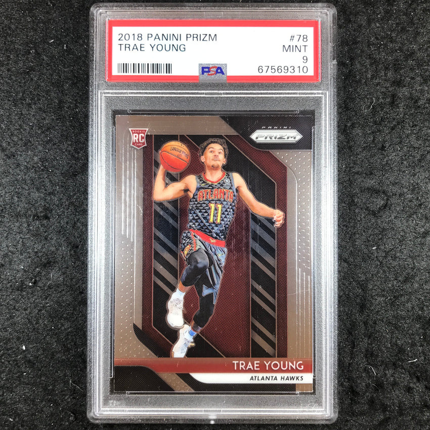 2018 Prizm TRAE YOUNG Rookie Base #78 PSA 9 (310)