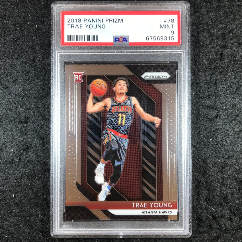 2018 Prizm TRAE YOUNG Rookie Base #78 PSA 9 (315)