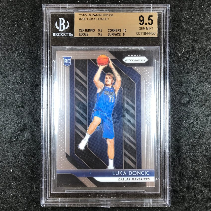 2018 Prizm LUKA DONCIC Rookie Base #280 BGS 9.5 (456)