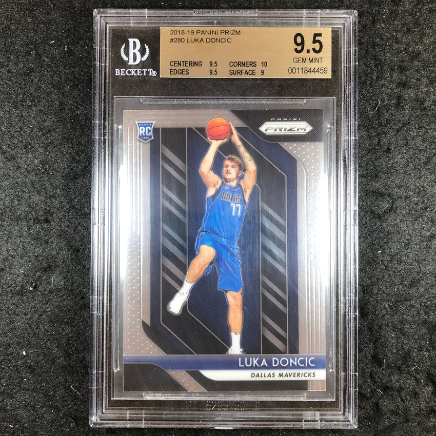 2018 Prizm LUKA DONCIC Rookie Base #280 BGS 9.5 (459)
