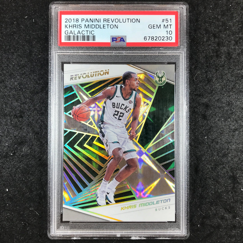 2018 Panini Revolution KHRIS MIDDLETON Galactic #51 PSA 10 (230)