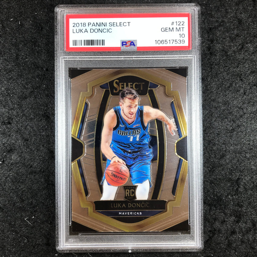 2018 Select LUKA DONCIC Rookie #122 PSA 10 (539)