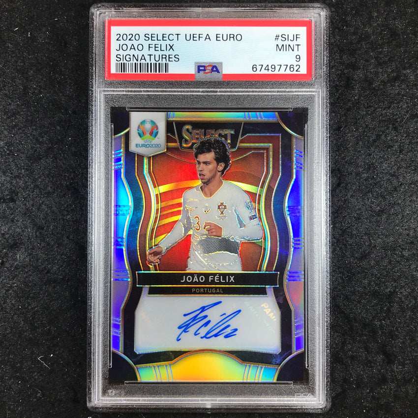 2020 Panini Select UEFA JOAO FELIX Signatures Auto #SIJF PSA 9 (762)