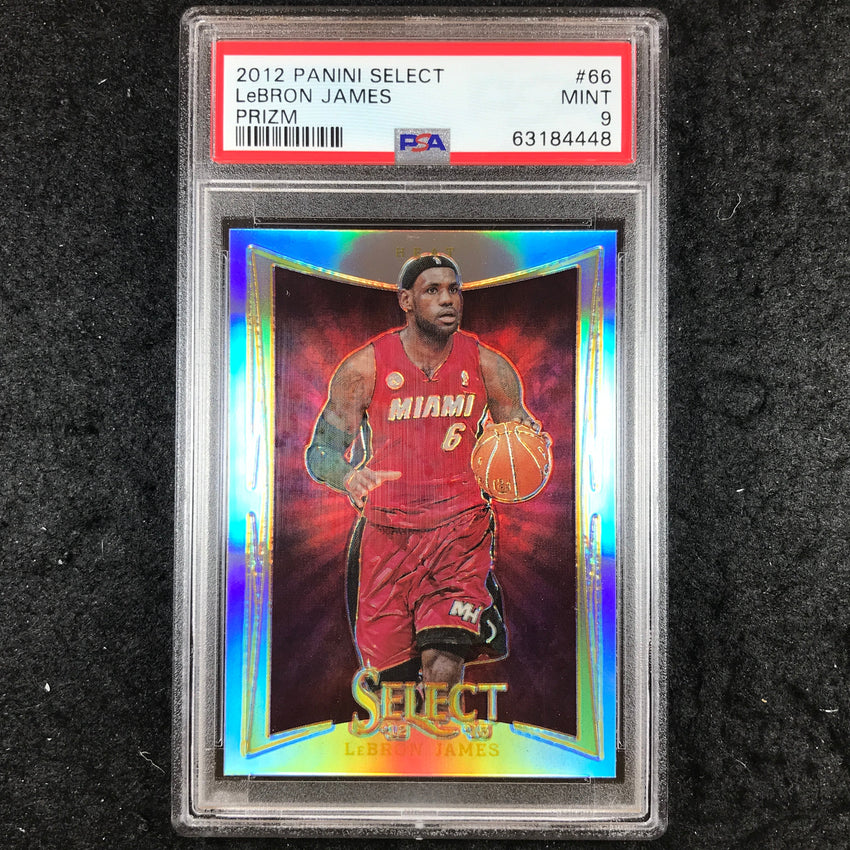 2012 Select LEBRON JAMES Prizm Silver #66 PSA 9 (448)