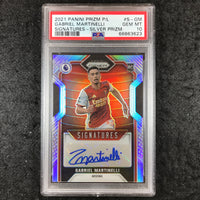2021 Prizm Premier League GABRIEL MARTINELLI Rookie Auto 51/99 PSA 10 (623)