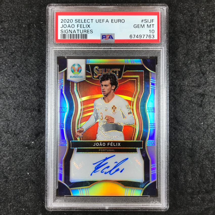2020 Panini Select UEFA Euro JOAO FELIX Signatures Auto #SIJF PSA 10 (763)
