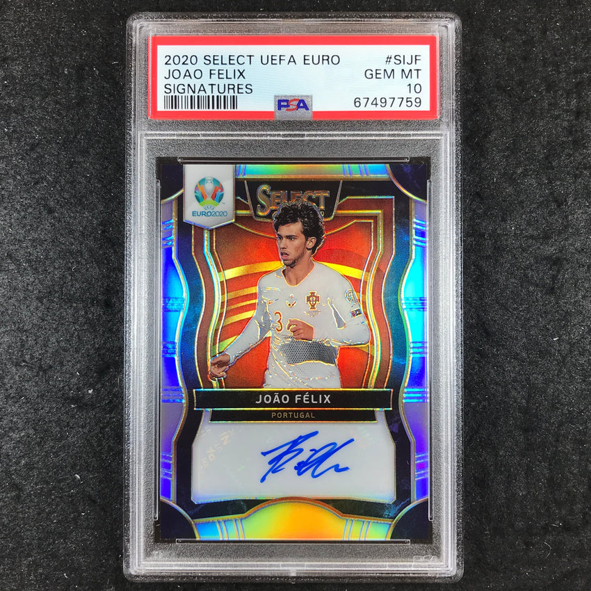 2020 Panini Select UEFA Euro JOAO FELIX Signatures Auto #SIJF PSA 10 (759)