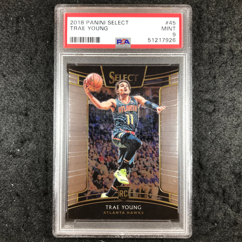 2018 Panini Select TRAE YOUNG Rookie #45 PSA 9 (926)