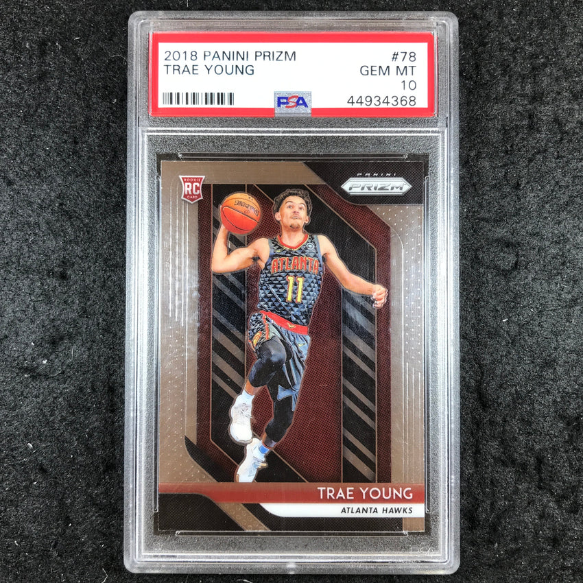 2018 Prizm TRAE YOUNG Rookie Base #78 PSA 10 (368)