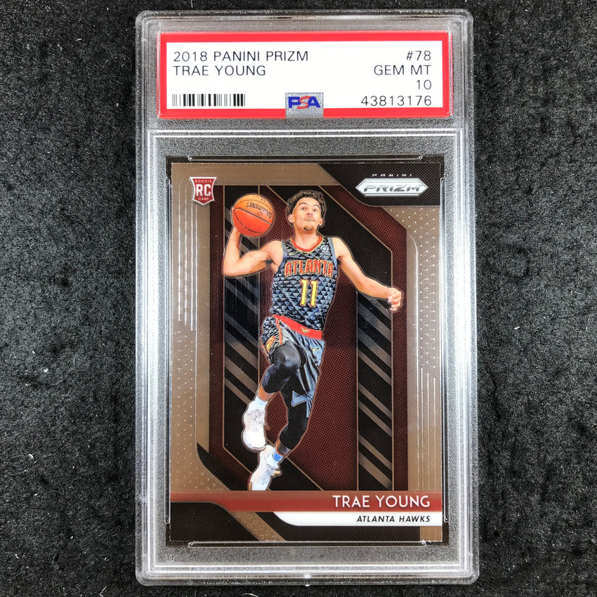 2018 Prizm TRAE YOUNG Rookie Base #78 PSA 10 (176)