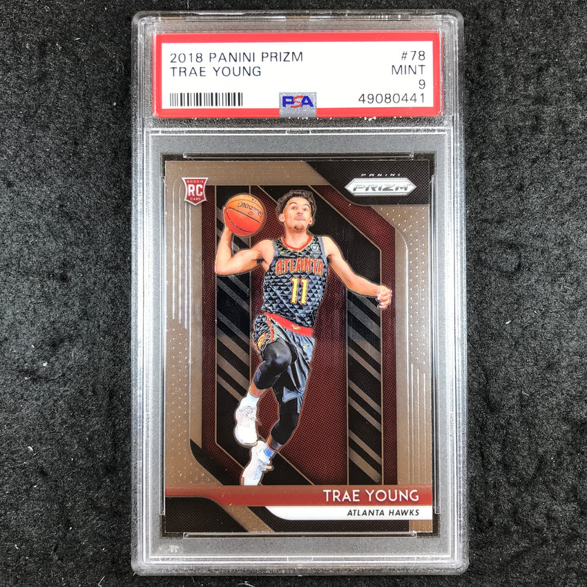 2018 Prizm TRAE YOUNG Rookie Base #78 PSA 9 (441)
