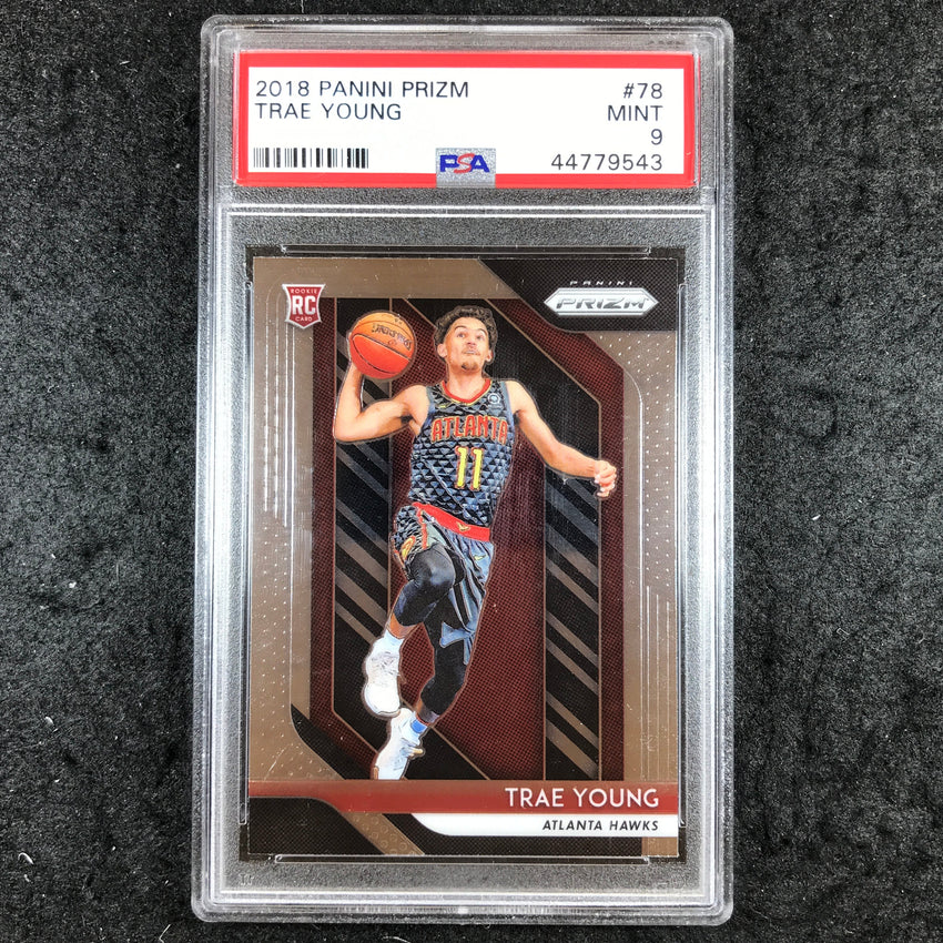 2018 Prizm TRAE YOUNG Rookie Base #78 PSA 9 (543)
