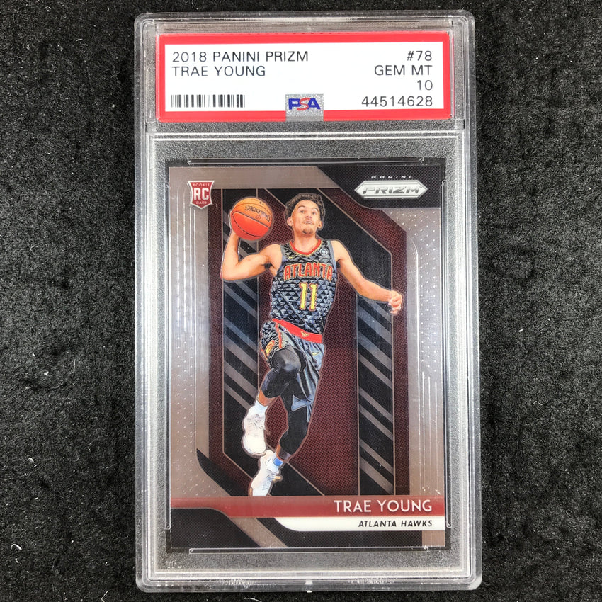 2018 Prizm TRAE YOUNG Rookie Base #78 PSA 10 (628)