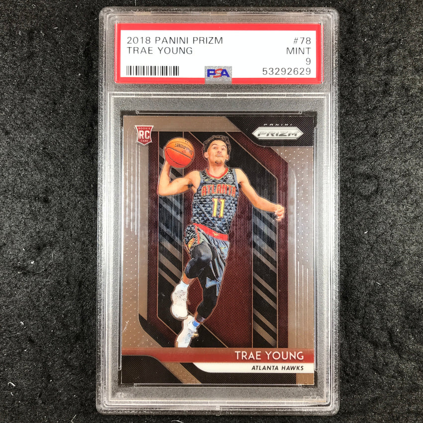 2018 Prizm TRAE YOUNG Rookie Base #78 PSA 9 (629)
