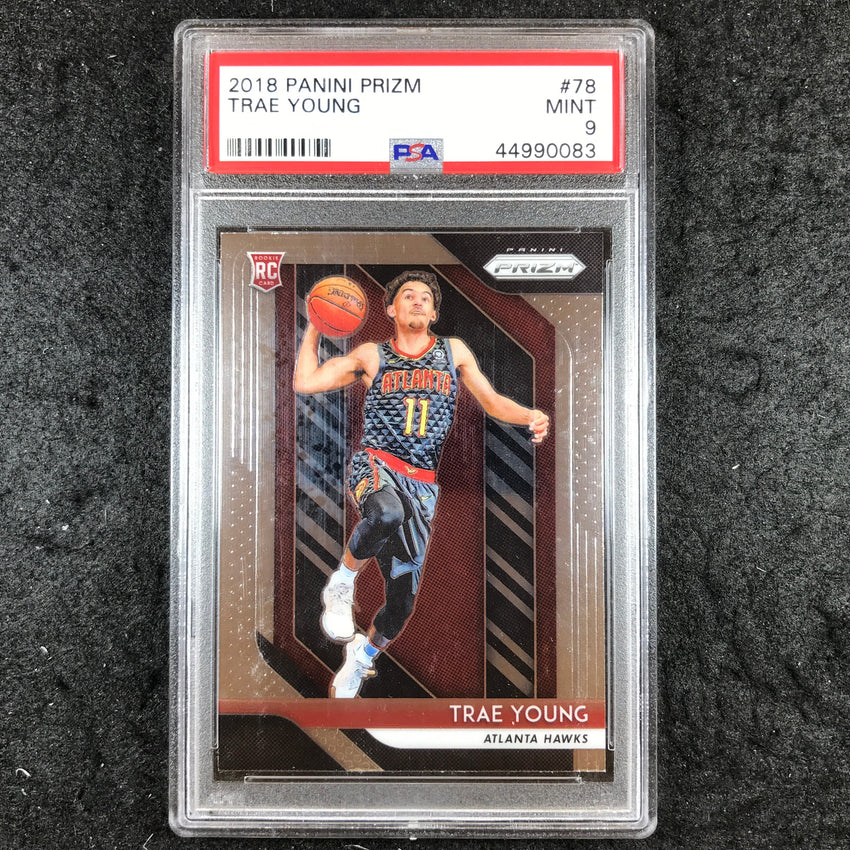 2018 Prizm TRAE YOUNG Rookie Base #78 PSA 9 (083)