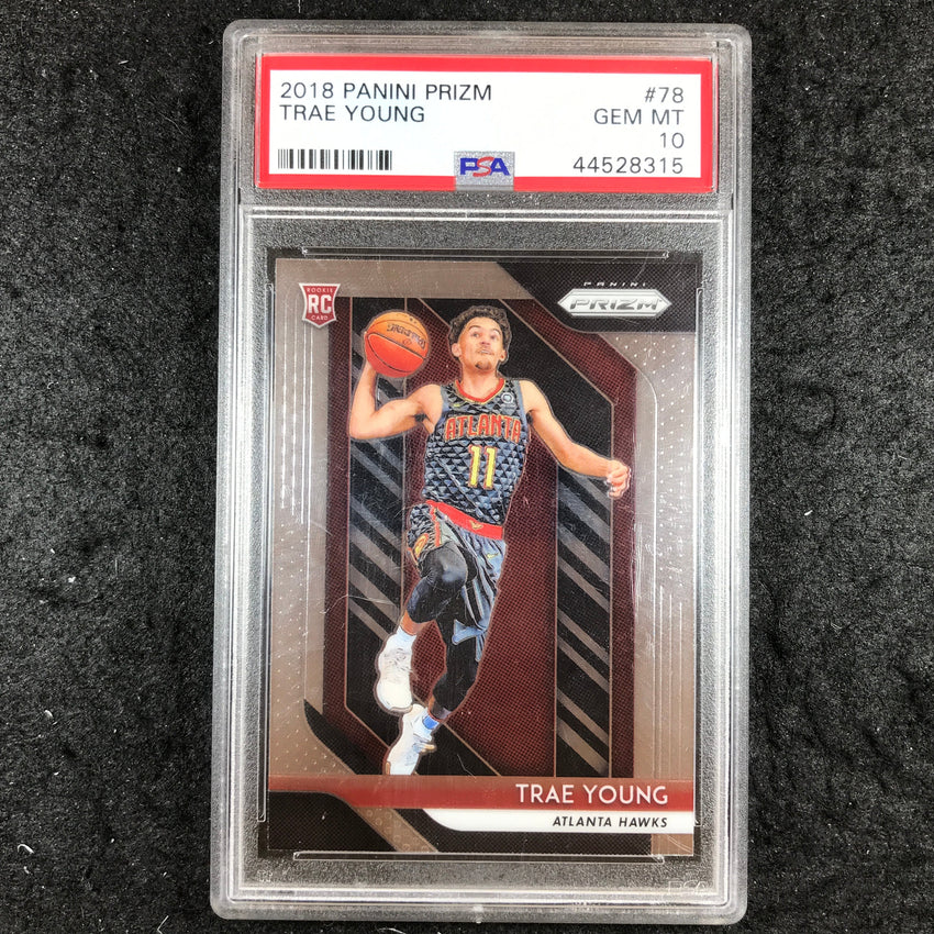 2018 Prizm TRAE YOUNG Rookie Base #78 PSA 10 (315)