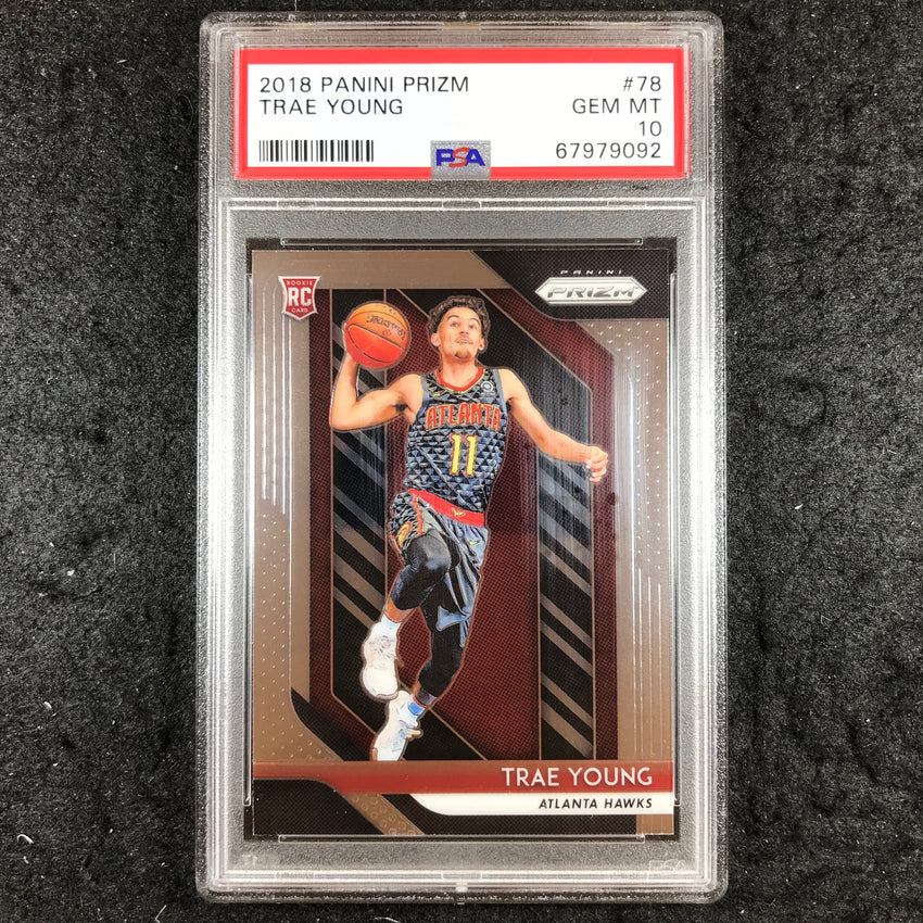 2018 Prizm TRAE YOUNG Rookie Base #78 PSA 10 (092)