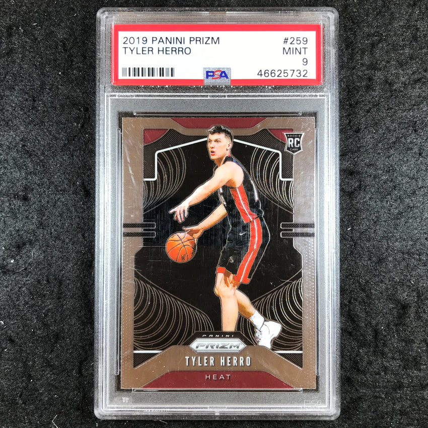 2019 Prizm TYLER HERRO Rookie Base #259 PSA 9 (732)