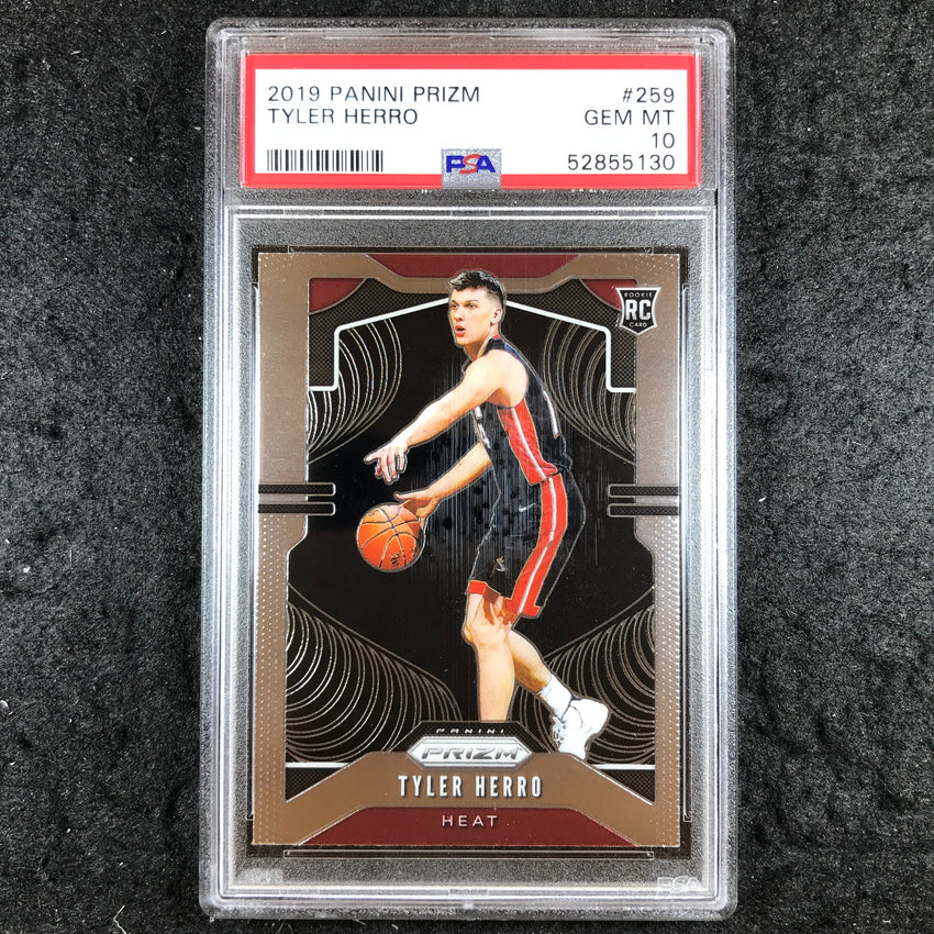 2019 Prizm TYLER HERRO Rookie Base #259 PSA 10 (130)